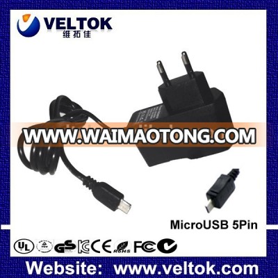 5v 2a micro usb charger EU plug 5v 2a power adapter good quality