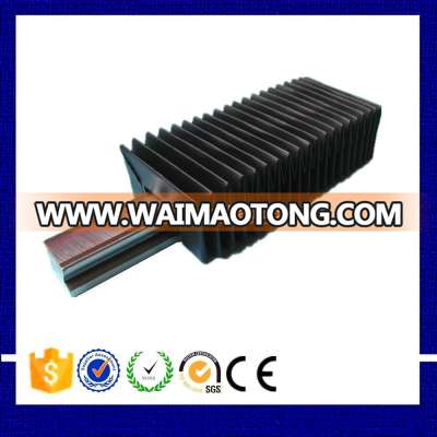 plastic accordion cnc machine guards, cnc machine bellow covers, linear rail covers